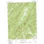 Wolf Gap USGS topographic map 38078h6