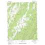 Fort Seybert USGS topographic map 38079f2