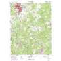 Buckhannon USGS topographic map 38080h2