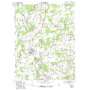 Crothersville USGS topographic map 38085g7