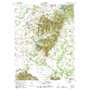 Vallonia USGS topographic map 38086g1