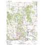 Evansville North USGS topographic map 38087a5