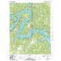 Bollinger Creek USGS topographic map 38092b8