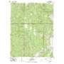 Arkansas Mountain USGS topographic map 38105d6