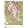 Pikes Peak USGS topographic map 38105g1