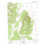 Dutch John Mountain USGS topographic map 38114d6