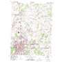 Hagerstown USGS topographic map 39077f6