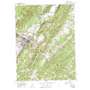Keyser USGS topographic map 39078d8