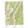 Flintstone USGS topographic map 39078f5