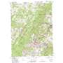 Frostburg USGS topographic map 39078f8
