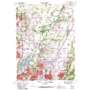 Fishers USGS topographic map 39086h1
