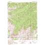 Bobby Canyon South USGS topographic map 39109a8