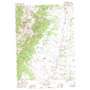 Becky Peak USGS topographic map 39114h5