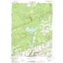 Pohopoco Mountain USGS topographic map 40075h5