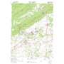 Indiantown Gap USGS topographic map 40076d5