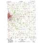 Hartford City East USGS topographic map 40085d3