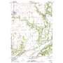 Brookston USGS topographic map 40086e7