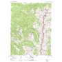 Mount Richthofen USGS topographic map 40105d8