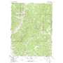 Corral Peaks USGS topographic map 40106b2