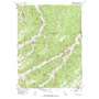Buck Knoll USGS topographic map 40110a5