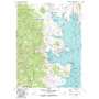 Strawberry Reservoir Nw USGS topographic map 40111b2