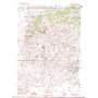 Woody Canyon USGS topographic map 40118g2