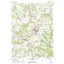 Slippery Rock USGS topographic map 41080a1