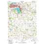 Warsaw USGS topographic map 41085b7