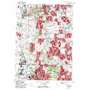 West Chicago USGS topographic map 41088h2