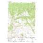 Cottonwood Rim USGS topographic map 41107a2