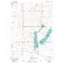Chimney Reservoir USGS topographic map 41117d2