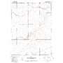 Nadine Butte USGS topographic map 41117h1