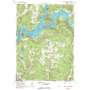 Cannonsville Reservoir USGS topographic map 42075a3