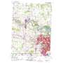 Ann Arbor West USGS topographic map 42083c7