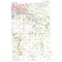East Lansing USGS topographic map 42084f4