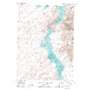 Pathfinder Reservoir Sw USGS topographic map 42106c8