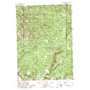 Gearhart Mountain USGS topographic map 42120d7