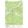 Cascade Gorge USGS topographic map 42122f5