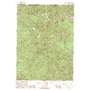 Tincup Peak USGS topographic map 42123c8