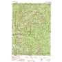 York Butte USGS topographic map 42123d7