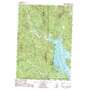 Newfound Lake USGS topographic map 43071f7