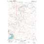 Owyhee Dam USGS topographic map 43117f2