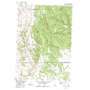 Bulger Ridge USGS topographic map 43119f7