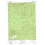 Wickiup Spring USGS topographic map 43121c3