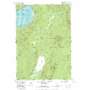 Crescent Lake USGS topographic map 43121d8