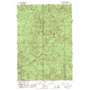 Huckleberry Mountain USGS topographic map 43122g3