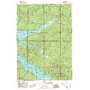 Fall Creek Lake USGS topographic map 43122h6