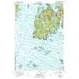 Cape Rosier USGS topographic map 44068c7