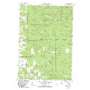 Burney Lake USGS topographic map 44088h8