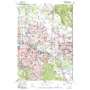 Eugene East USGS topographic map 44123a1